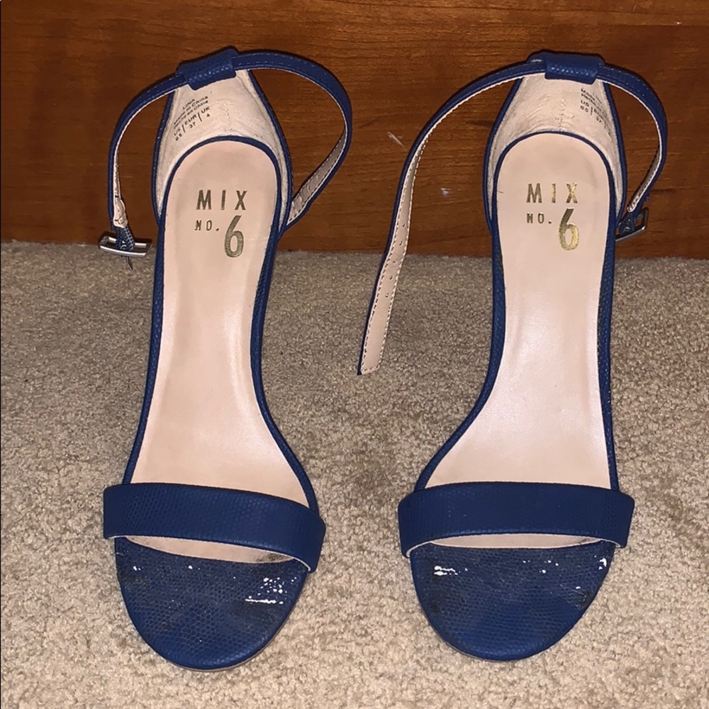 Mix No. 6 Navy Heels